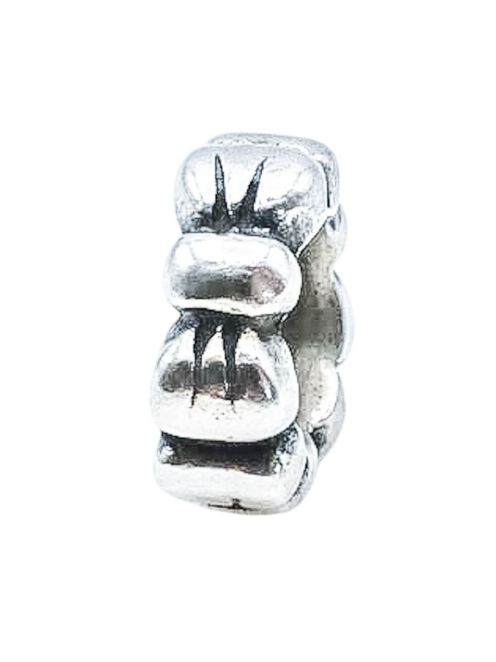 Pandora Bow Sterling Silver Spacer Charm - Retired